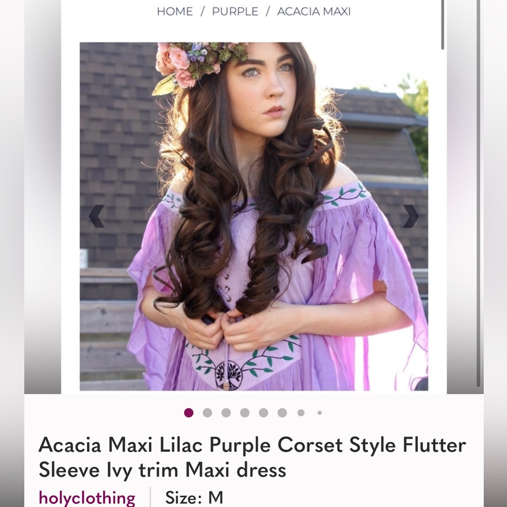 Lilac Dress (reserved please don’t purchase)